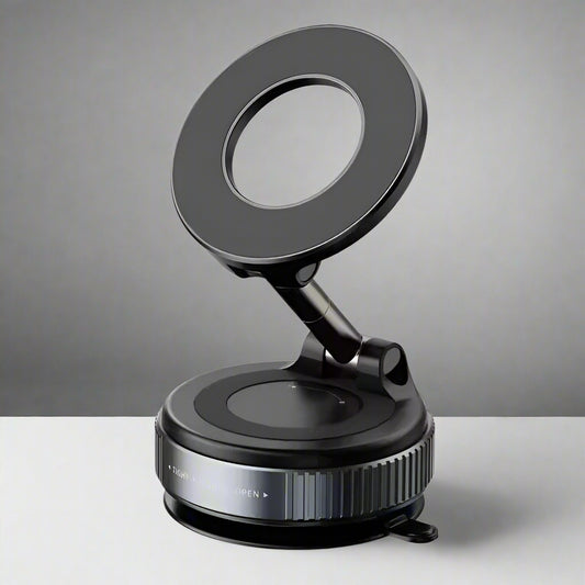✨ Premium Magnetic vaccum suction Phone Holder – Sleek, Strong & Smart ✨