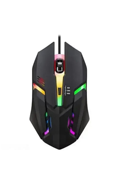 Gaming Keyboard & Mouse Combo with USB Hub Set