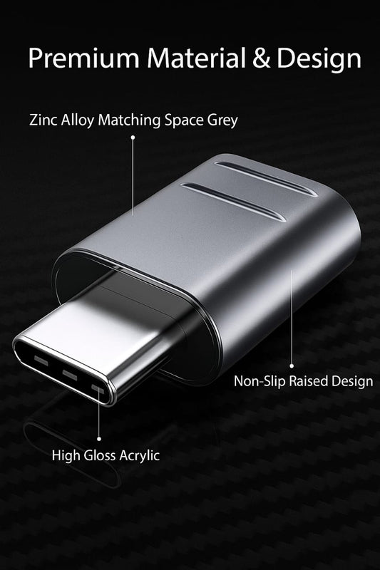 Premium Type-C OTG Adapter – Sleek, Durable & Fast